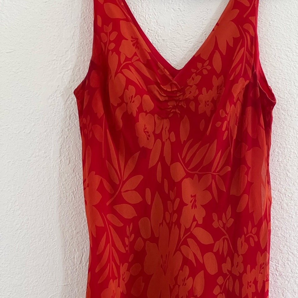 Maxi tropical dress